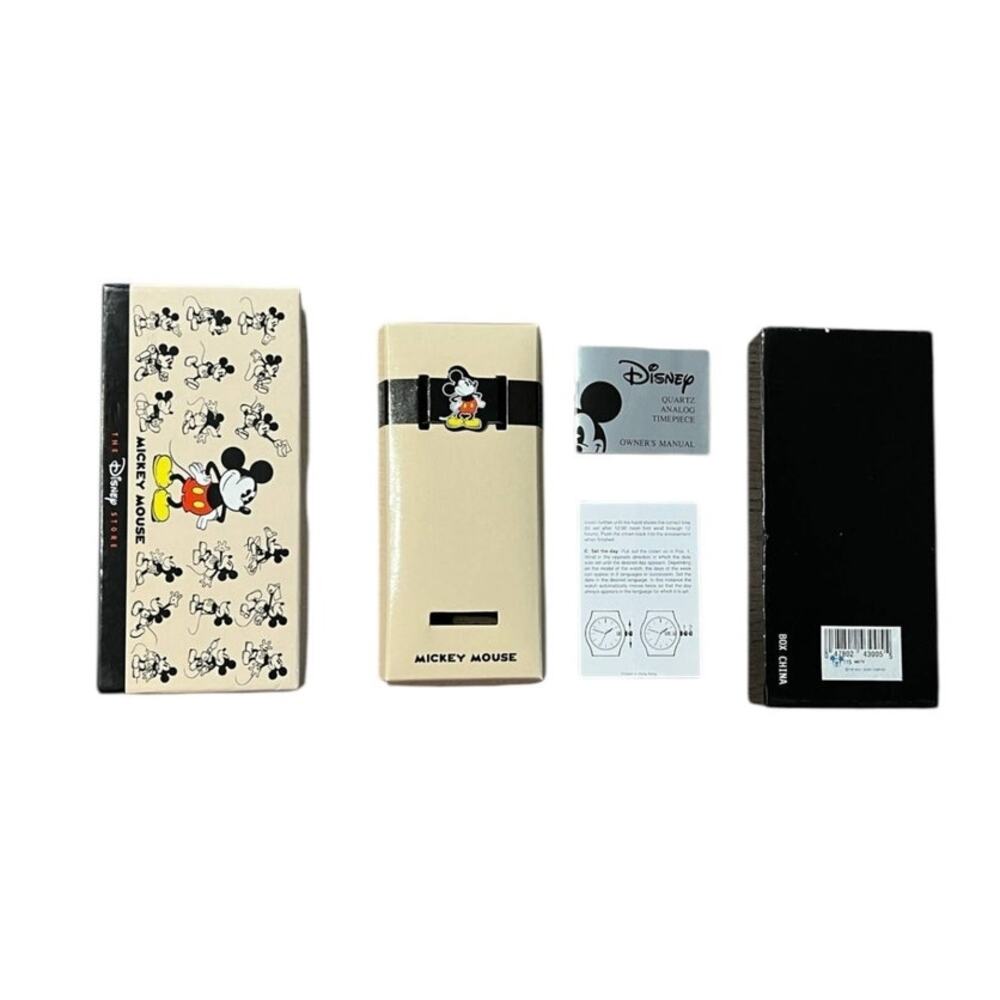 VTG Disney Store Mickey Mouse Watch Box Case Inserts Only No Watch‎ Included